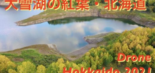 【北海道・大雪湖の紅葉】大雪湖の黄葉の絶景