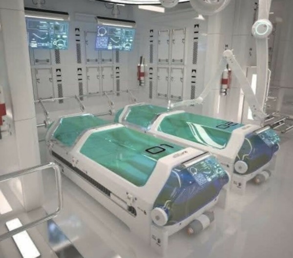  Med Bedには3つのタイプがあります。  （1）Holographic Med Bed。 （2）組織や身体の部分を再生する再生医療用ベッド。 （3）約2.5～3分で人体全体を再生し、頭からつま先に向かって再生するMed Beds。