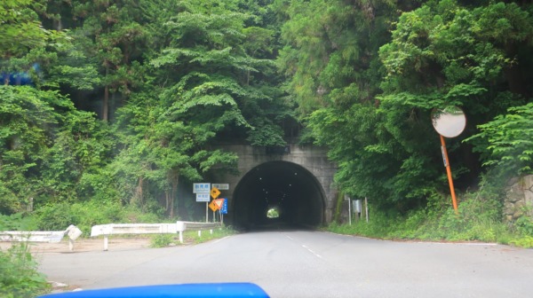土坂峠　トンネル