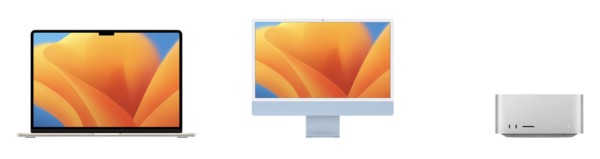 mac studio, macbook pro, macbook air, imac