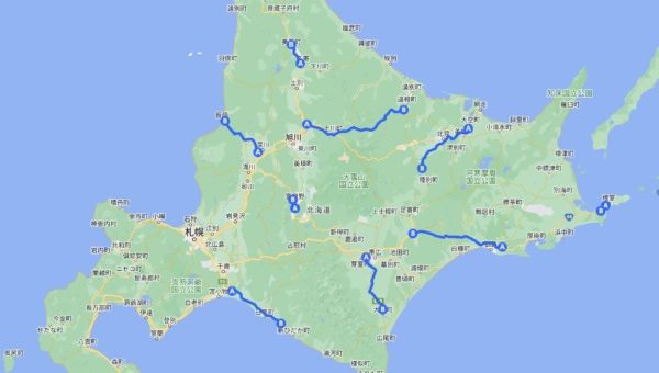 2024年　北海道　高速道路　無料区間